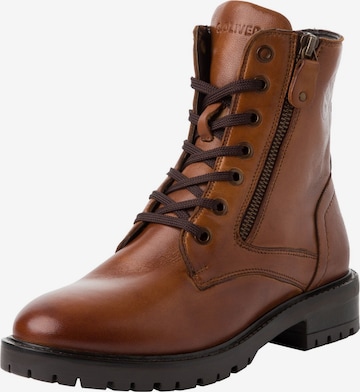 s.Oliver Veterlaarsjes in Bruin: voorkant