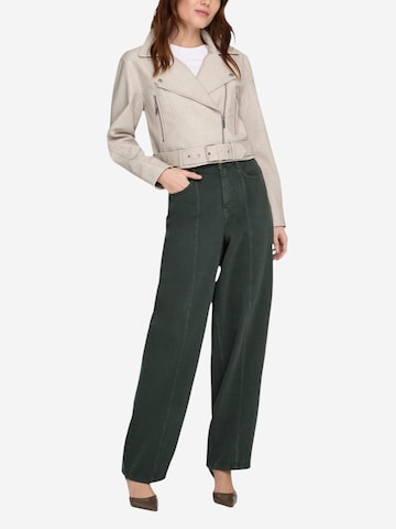 ONLY - Chaqueta de invierno 'Onlpauline Faux Leather Cc Otw 15361388' en beige