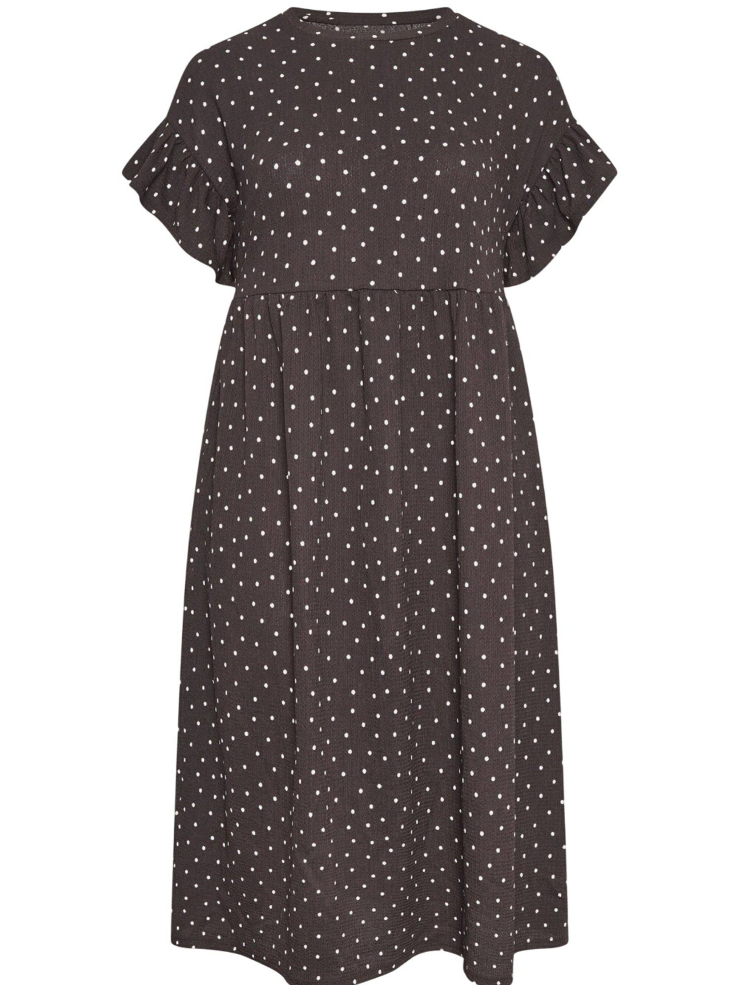 Robe Shape Of You en marron : devant