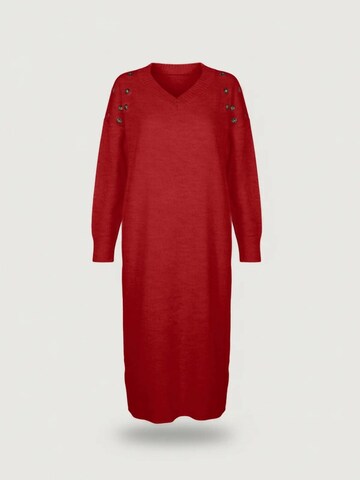 Shape Of You Kleid‌‌‌‌ in Rot: Vorderseite