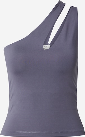 Top di AMI ALY in blu: frontale