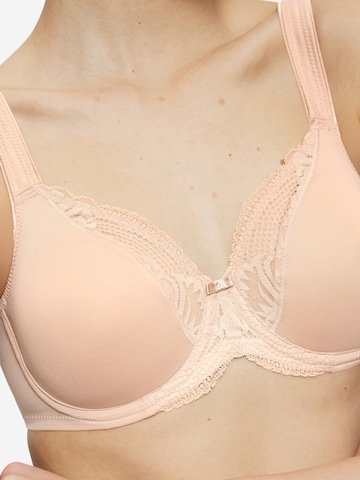 TRIUMPH Bra 'Modern Lace + Cotton' in Beige
