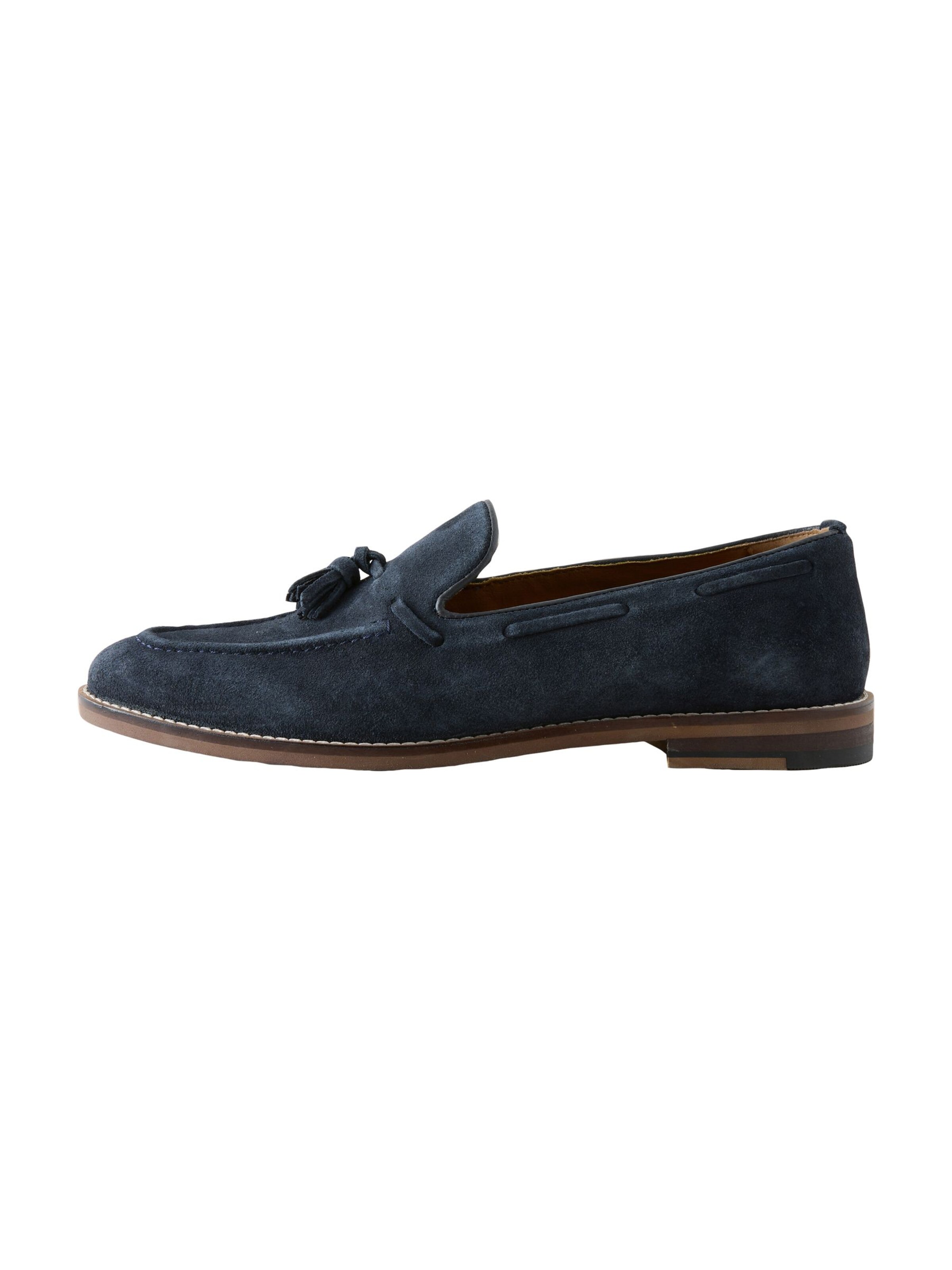 Next Classic Flats in Blue: front