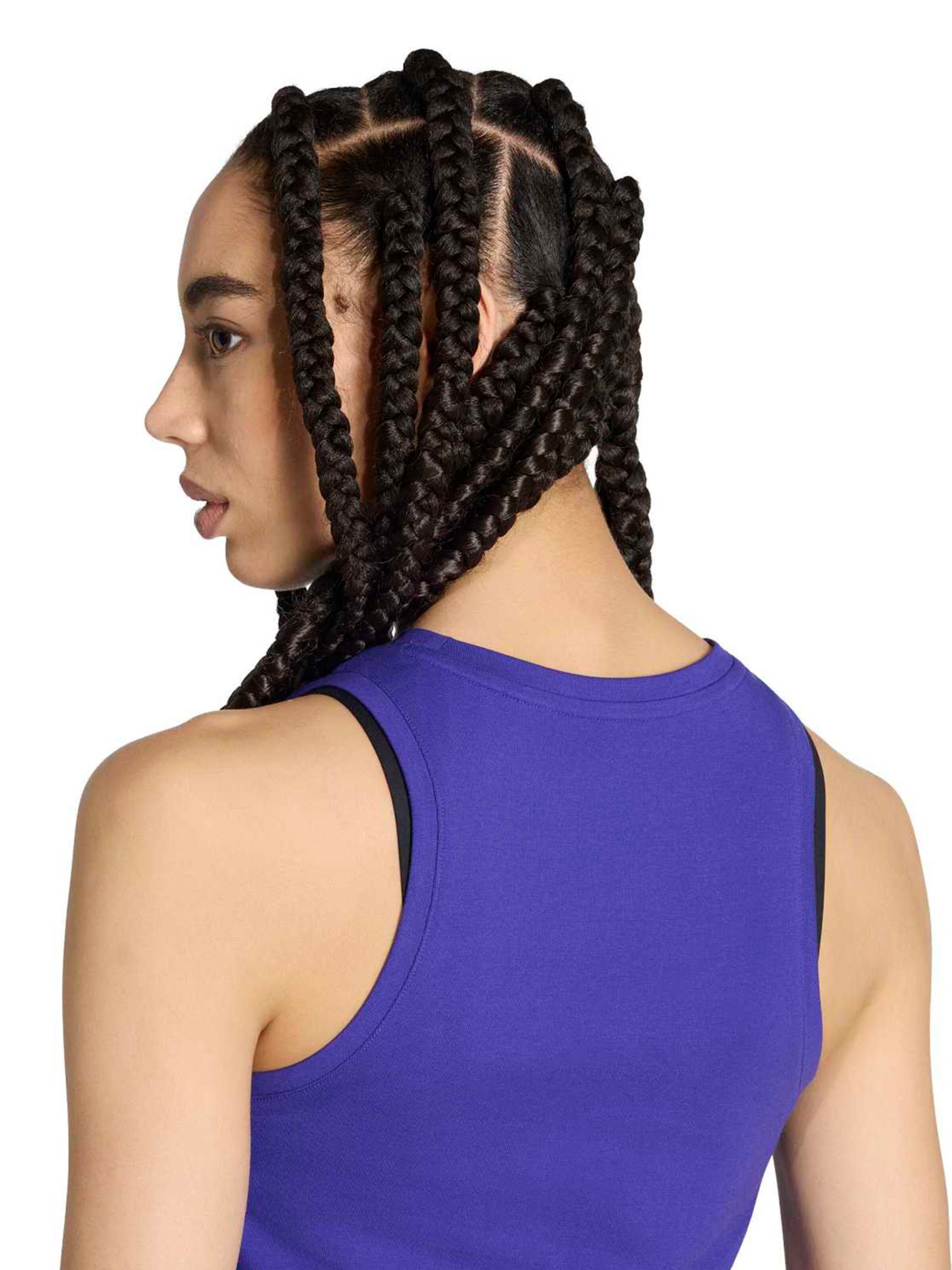 ADIDAS SPORTSWEAR - Top desportivo 'Essentials' em roxo