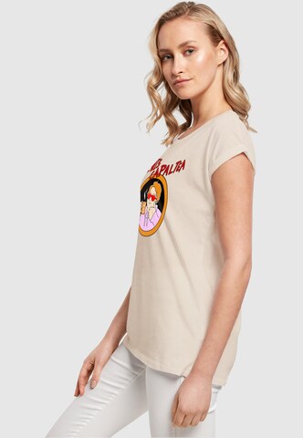 T-shirt 'Lewis Capaldi - Capal Tea' Merchcode en beige