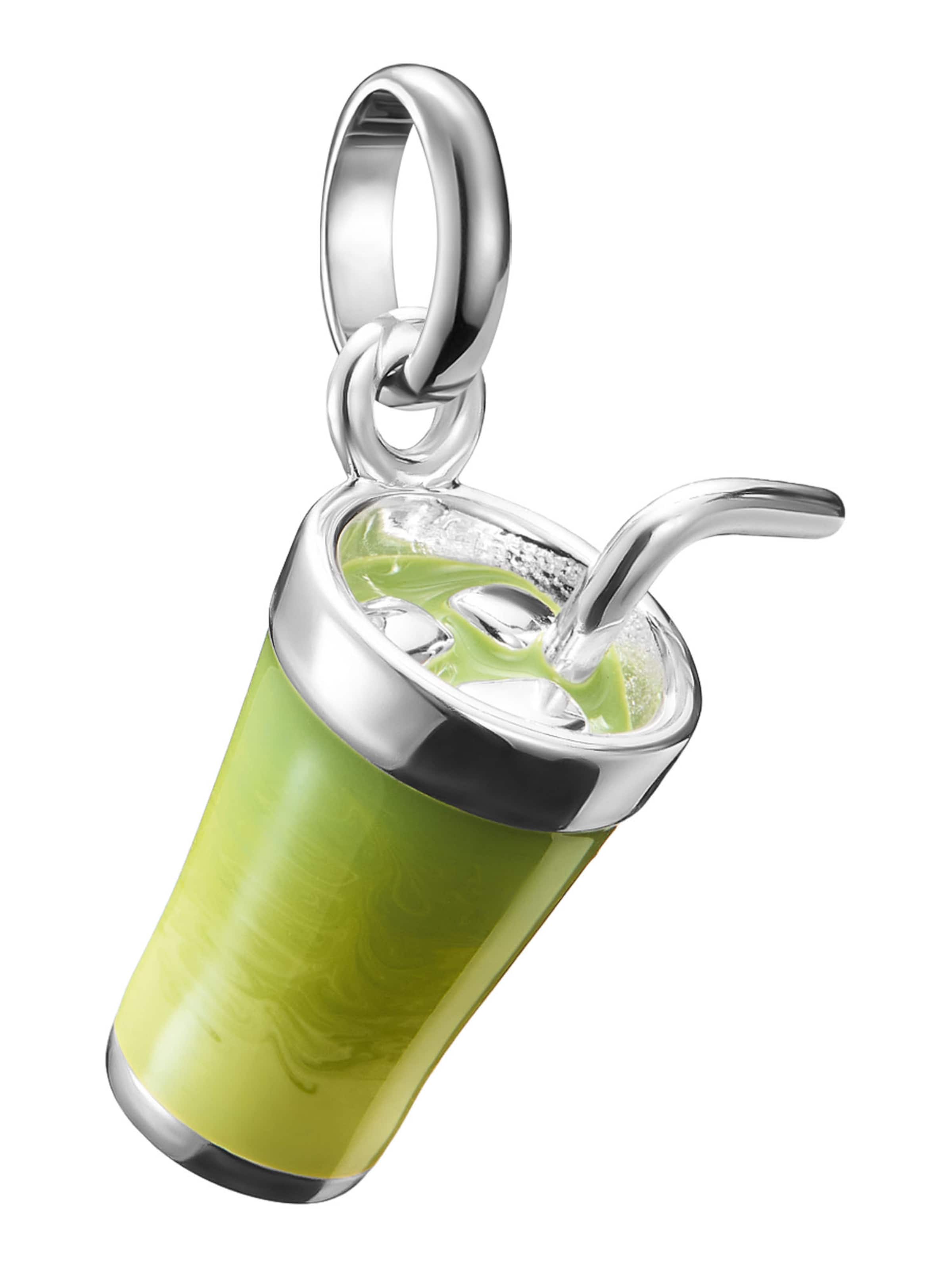 Thomas Sabo Anhänger 'Matcha Latte' in Grün: Vorderseite
