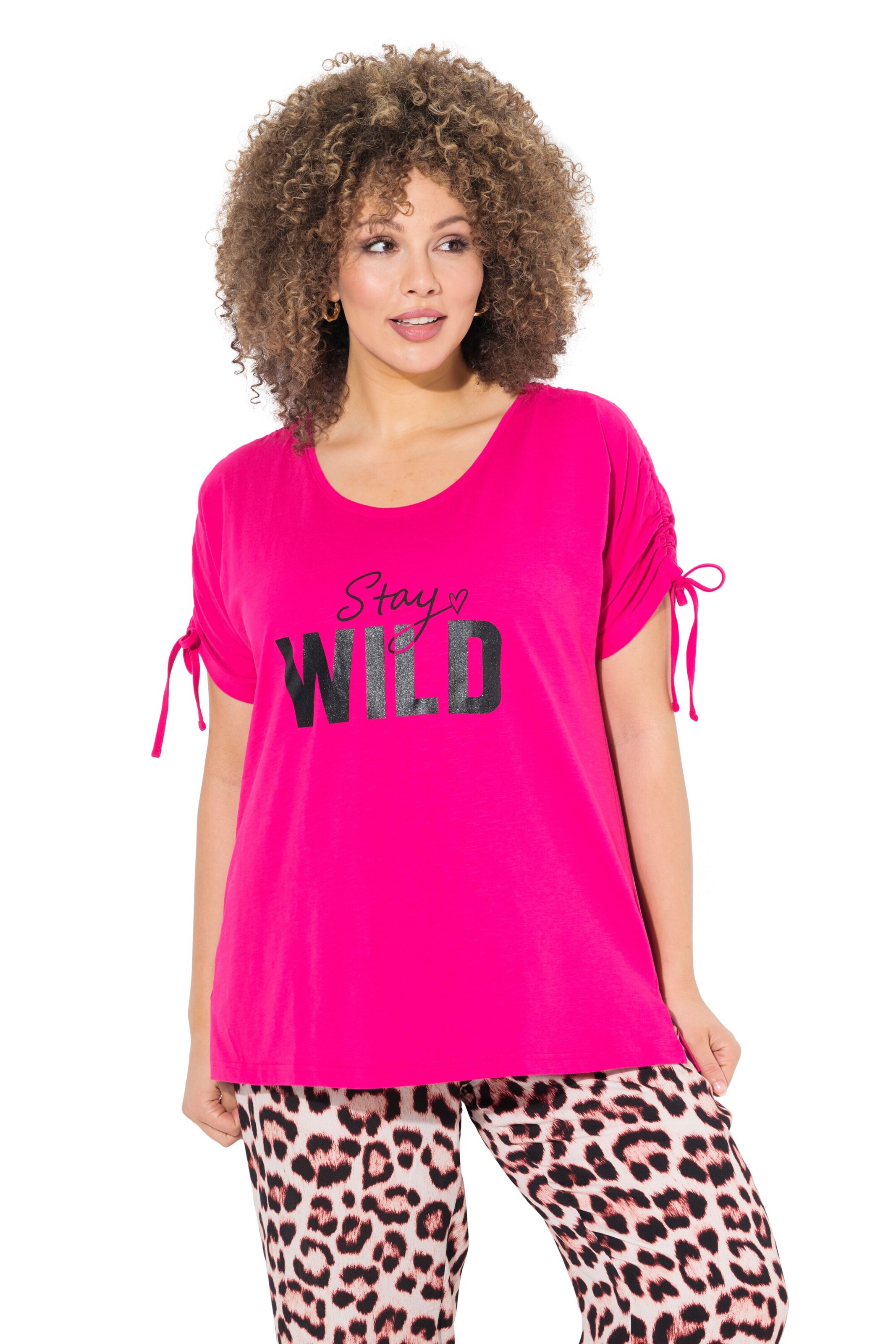 Ulla Popken Shirt in Pink: front