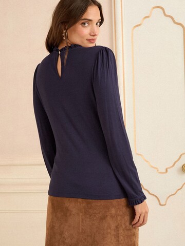 love & roses Blúzka 'Love & Roses' - Modrá