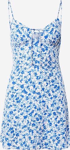 Tally Weijl Letní šaty – modrá: přední strana