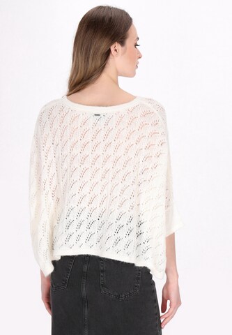 Pull-over DreiMaster Vintage en blanc