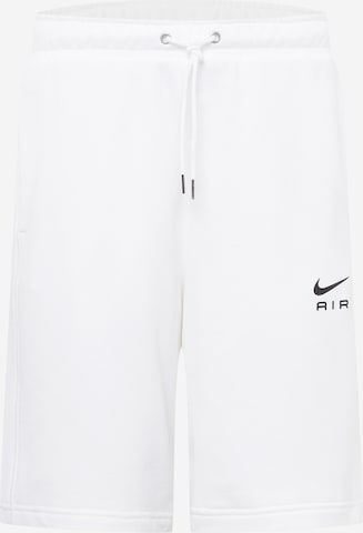 balts Nike Sportswear Bikses: no priekšpuses