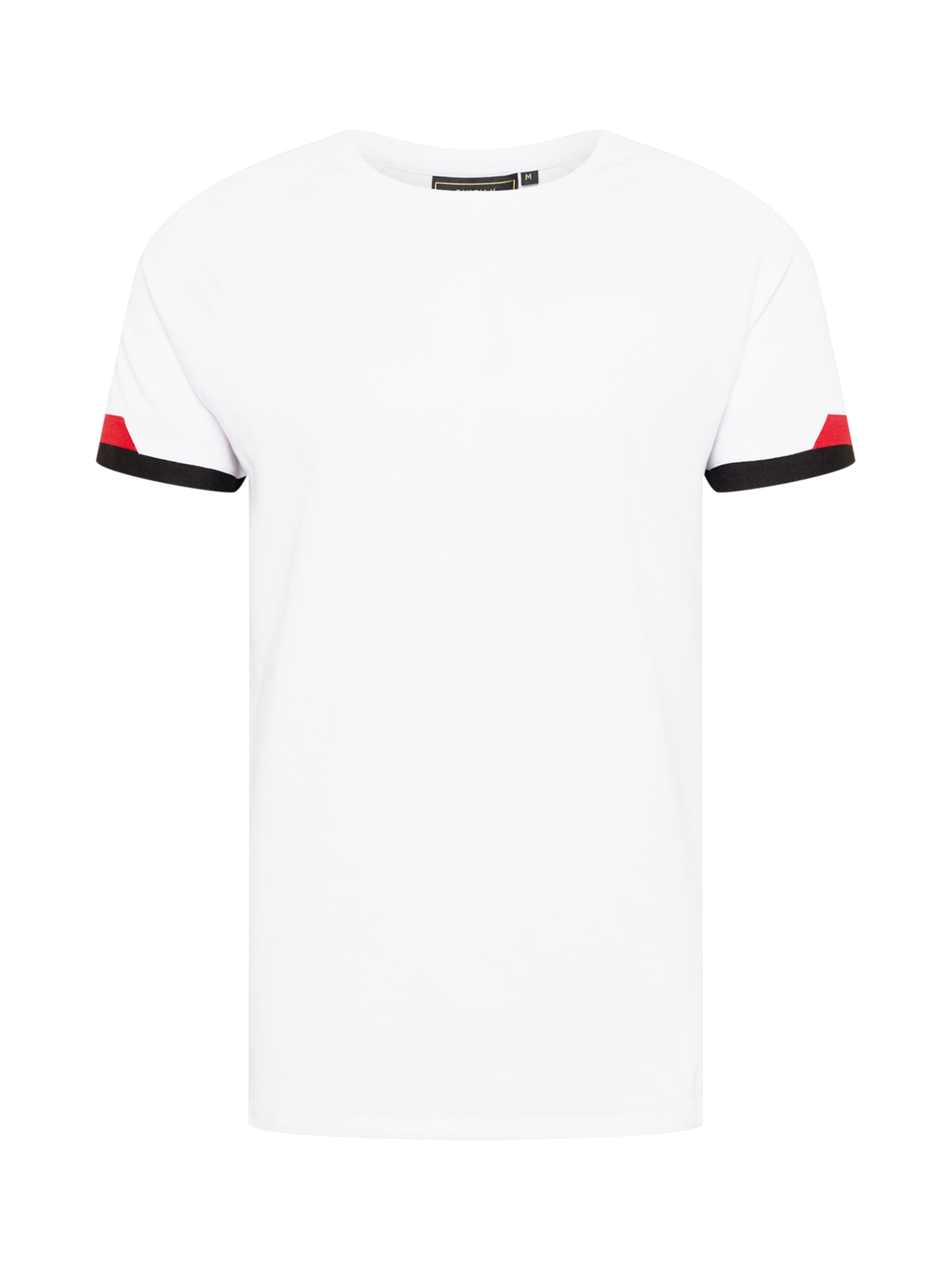 Männer Shirts SikSilk T-Shirt in Weiß - XG60590 Männer Shirts SikSilk T-Shirt in Weiß - XG60590