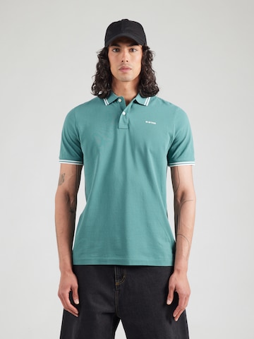 G-STAR Poloshirt in Blau: Vorderseite