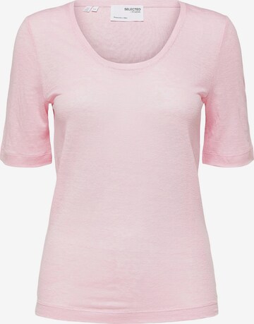 SELECTED FEMME T-Shirt 'Linda' in Pink: predná strana