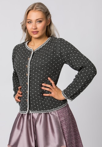 STOCKERPOINT Knit cardigan 'Betty' in Grey
