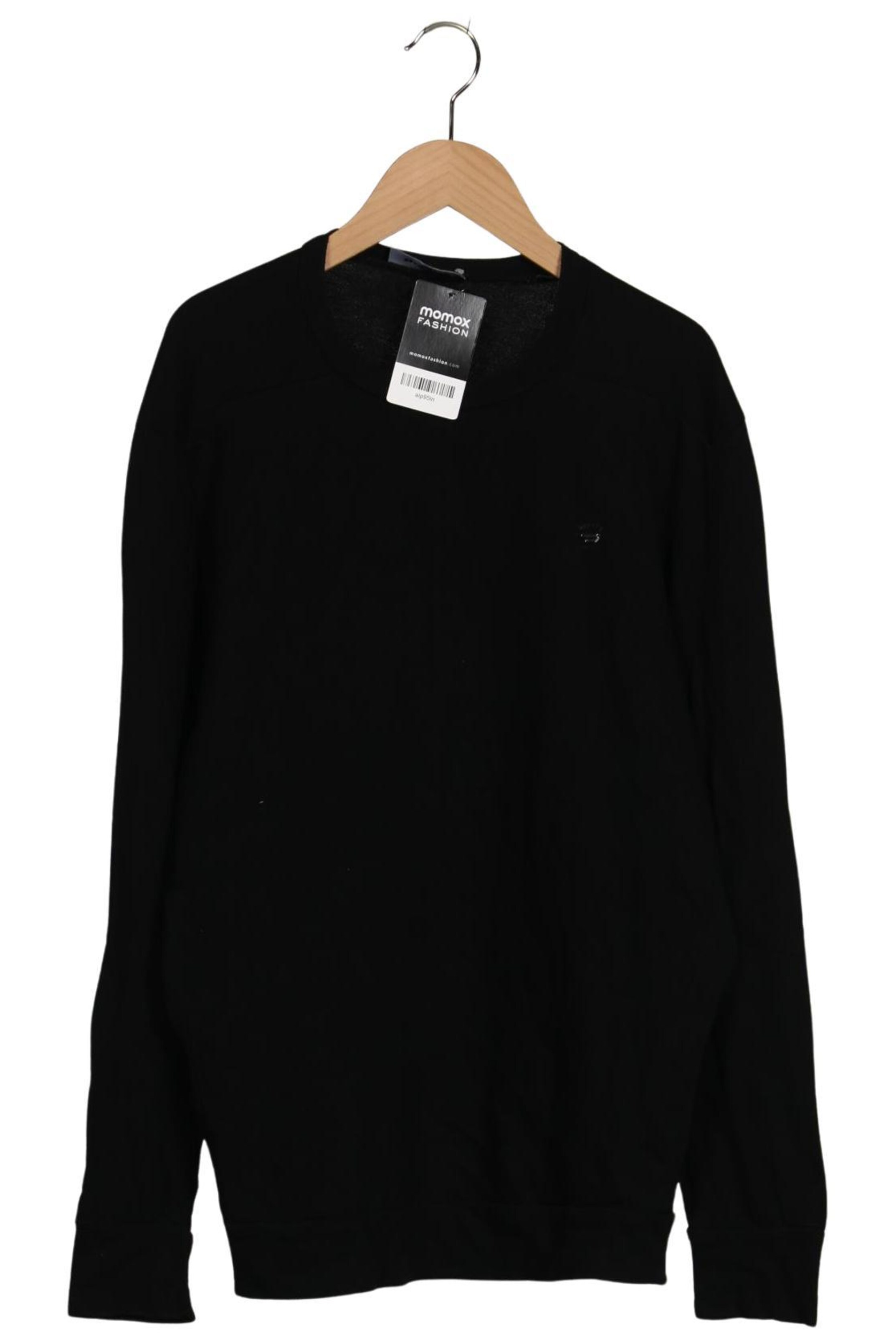 DIESEL Langarmshirt S in Schwarz: Vorderseite