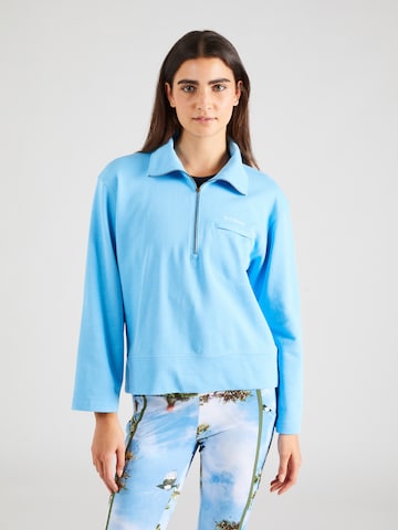 COLUMBIA Sportief sweatshirt 'Lodge' in Blauw: voorkant