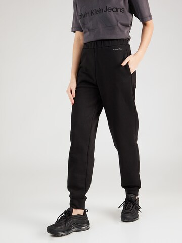 Calvin Klein Tapered Broek in Zwart