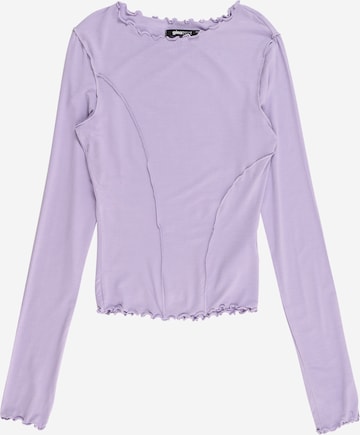 T-shirt 'Stina' Gina Tricot en violet : devant