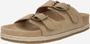 Polo Ralph Lauren Pantoletter 'TURBACH' i beige: forside