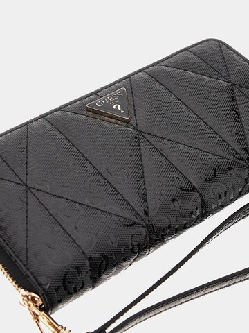 Porte-monnaies 'Aldina' GUESS en noir