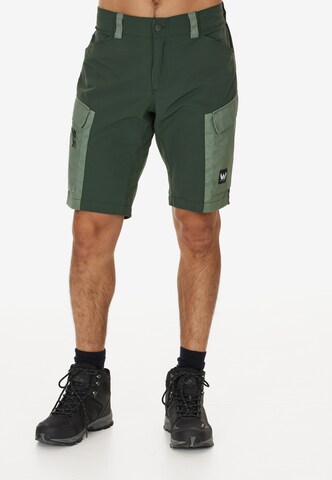 Whistler Regular Workout Pants 'Rommy' in Green: front