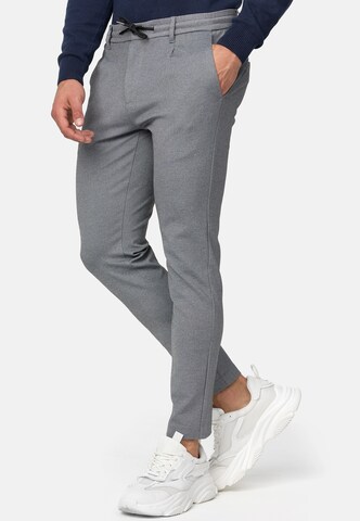 JEFF Regular Chino trousers ' Dyer ' in Grey