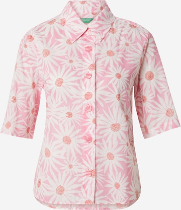 Camicia da donna di UNITED COLORS OF BENETTON in rosa: frontale