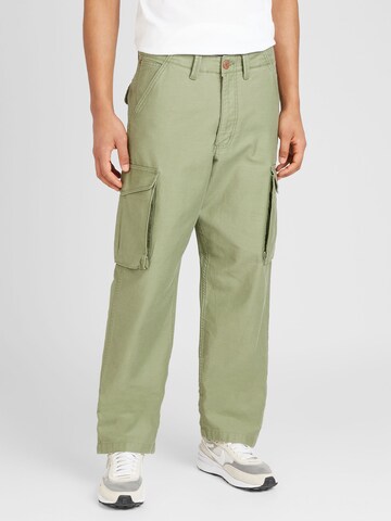 regular Pantaloni cargo 'CASEY JONES' di WRANGLER in verde: frontale