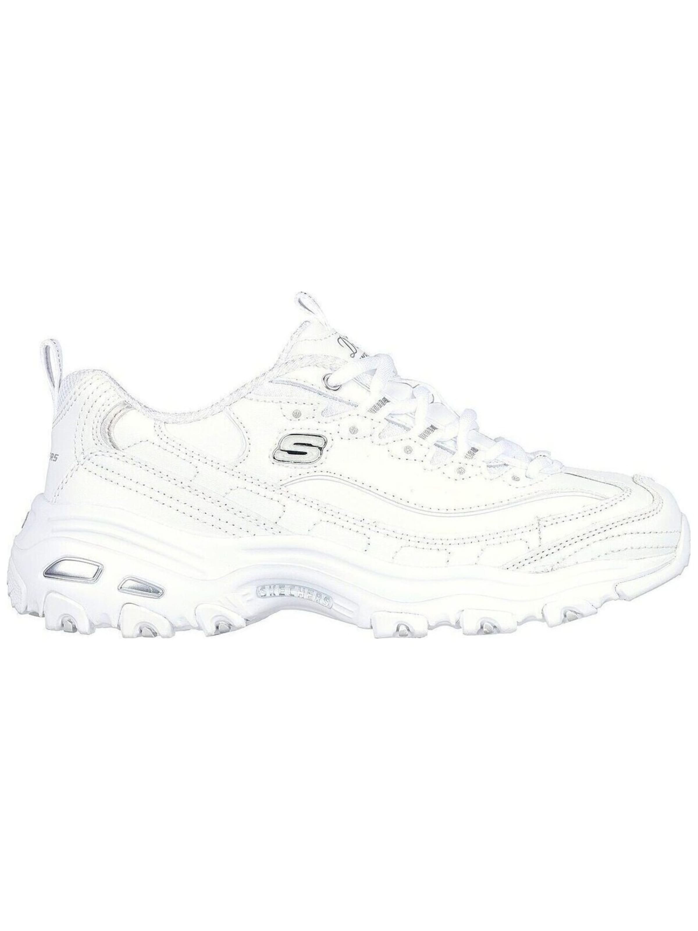 SKECHERS Sneaker low 'Skechers DLites Fresh Start'‌‌‌‌‌‌‌‌‌ in Weiß