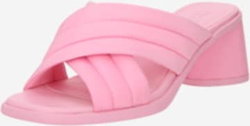 CAMPER Mules 'Kiara' in Pink: front