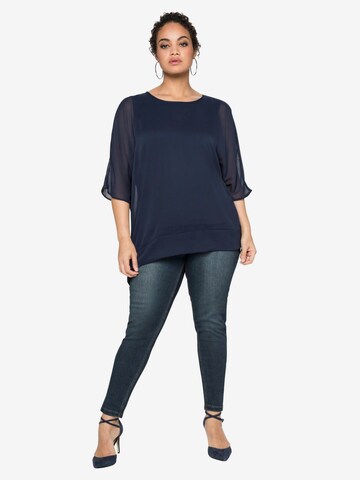 SHEEGO Tunic in Blue