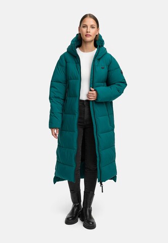 Ragwear Winter coat 'Patrise' in Green: front