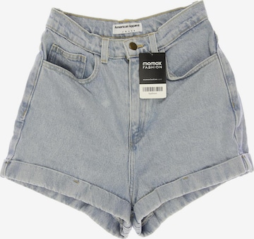 American Apparel Shorts in S in Blue: front