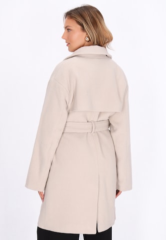 Manteau mi-saison faina en blanc