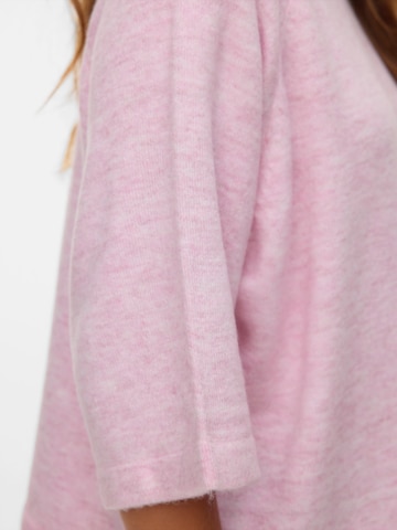 VERO MODA Sweater 'VMLEFILE' in Pink