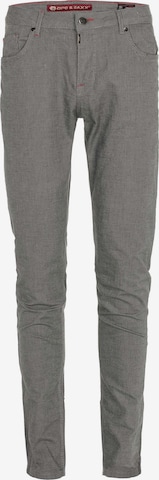 CIPO & BAXX Slim fit Pants 'Stan 2' in Grey: front