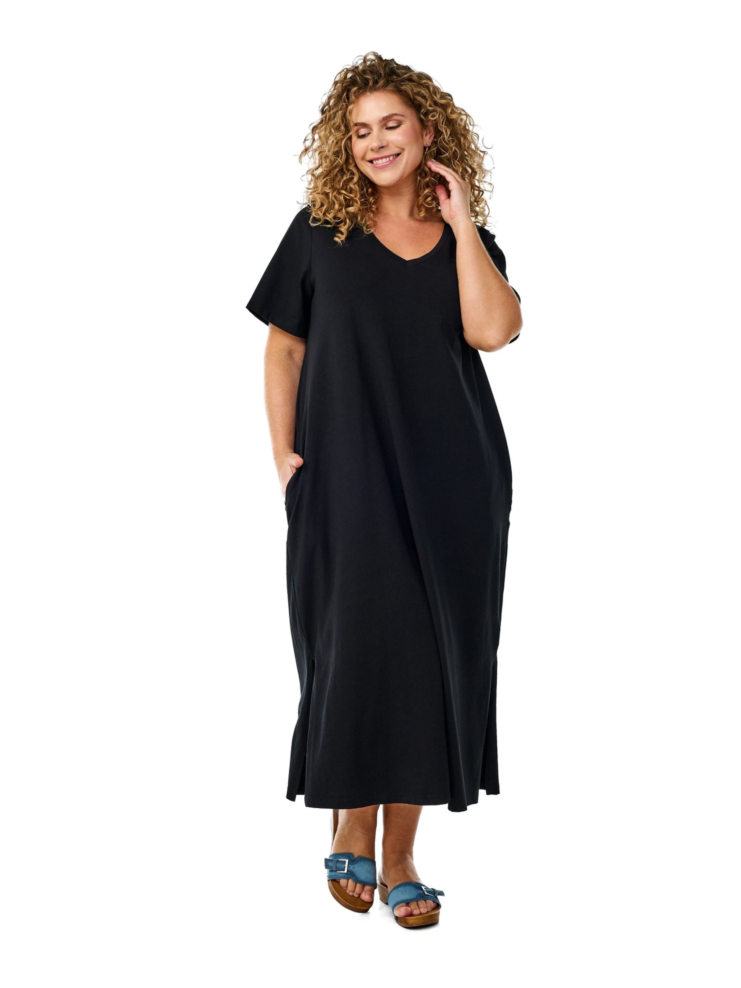 Zizzi - Vestido 'Vdorit' en negro