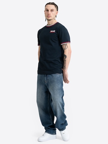 LONSDALE - Camisa 'QUIN' em azul
