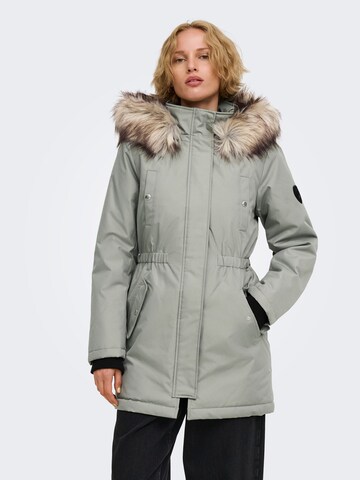 ONLY Winter parka 'NEWIRIS' in Grey: front