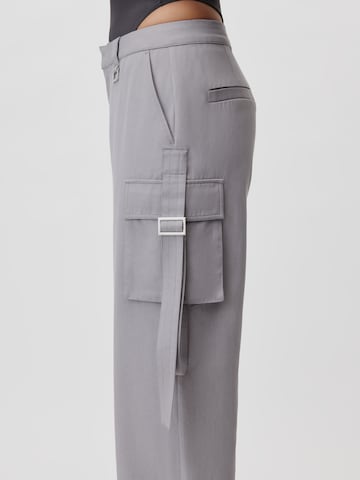 Loosefit Pantalon cargo 'Eve Tall' LeGer by Lena Gercke en gris