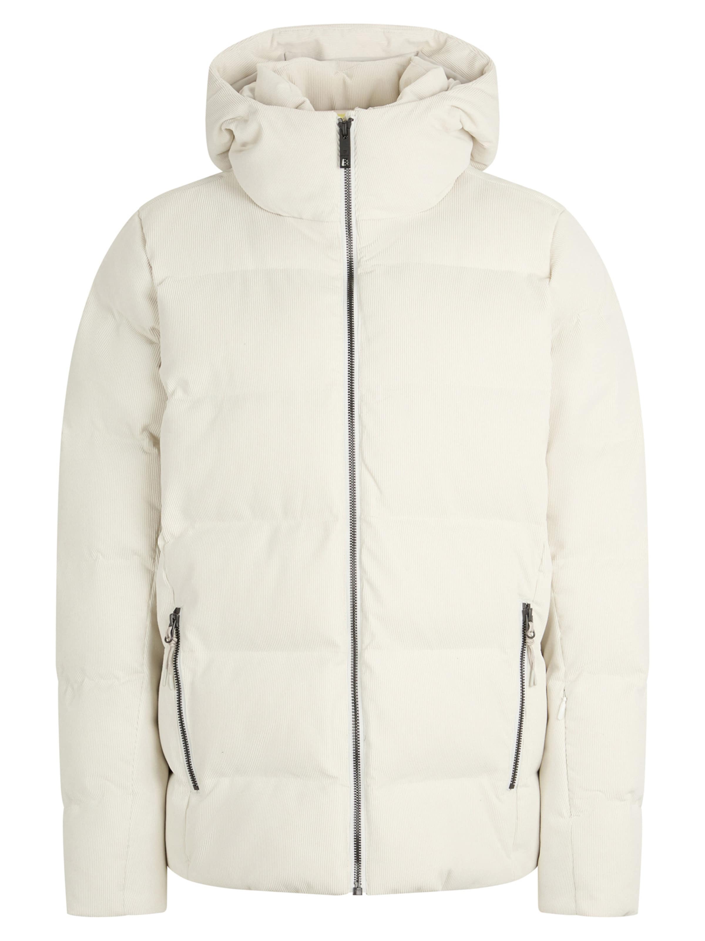 ZIENER Athletic Jacket 'TRAVA' in White: front