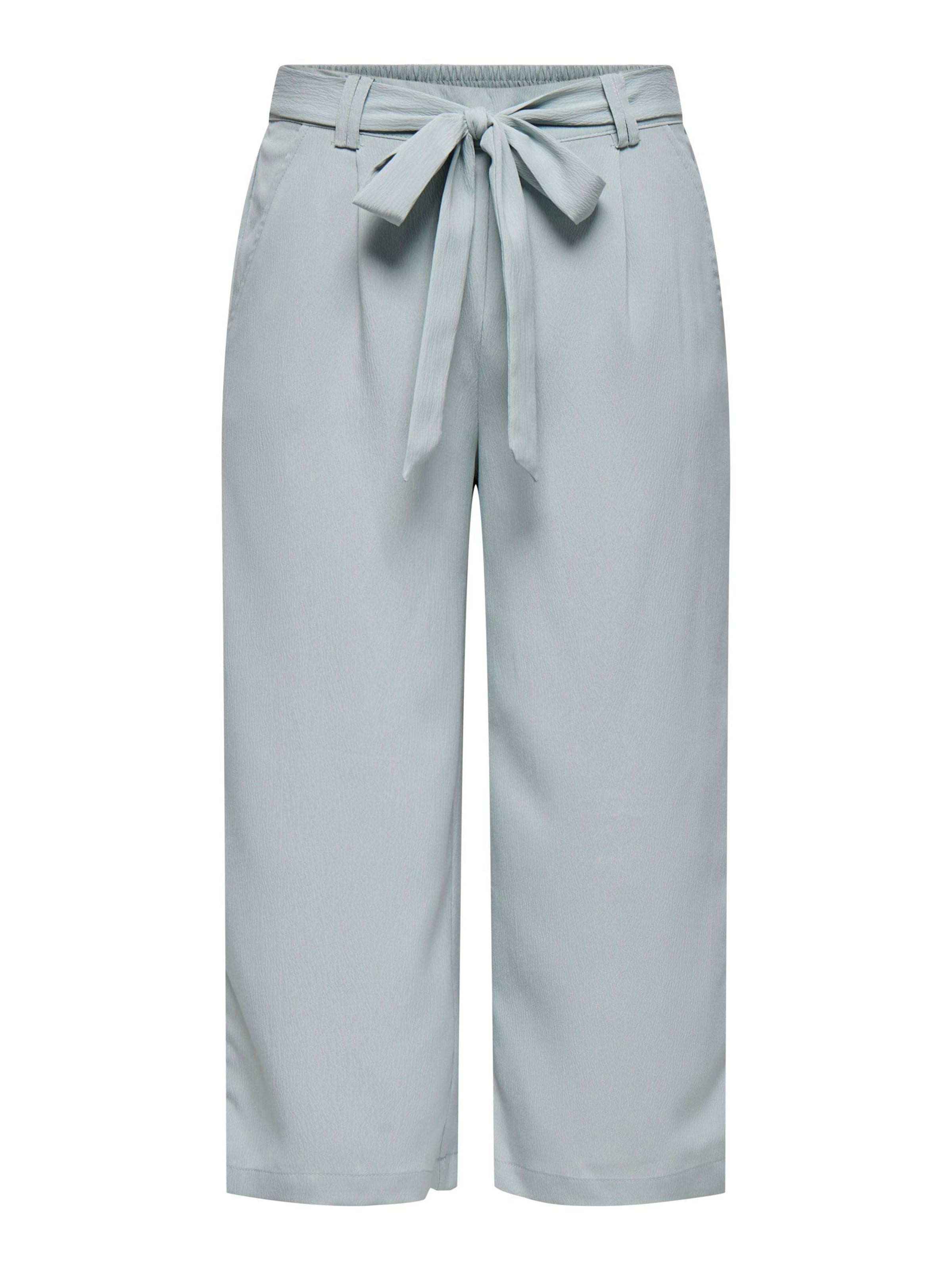 Pantaloni con pieghe 'ONLNova' di ONLY in verde: frontale