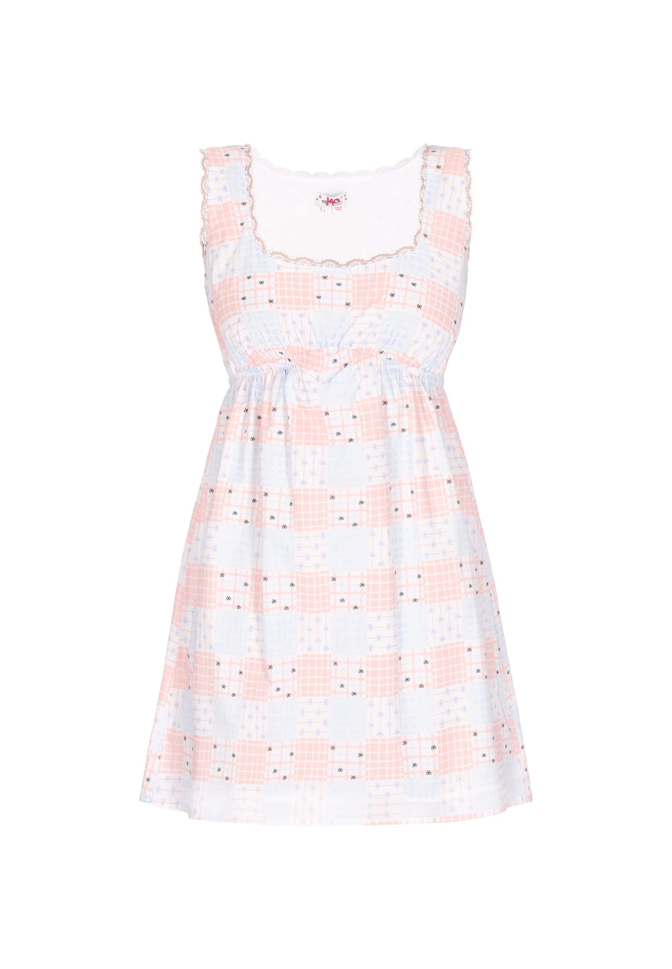 MYMO Jurk in Blauw: voorkant