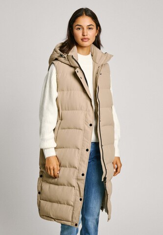 Gilet 'BIBI VEST' Pepe Jeans en beige