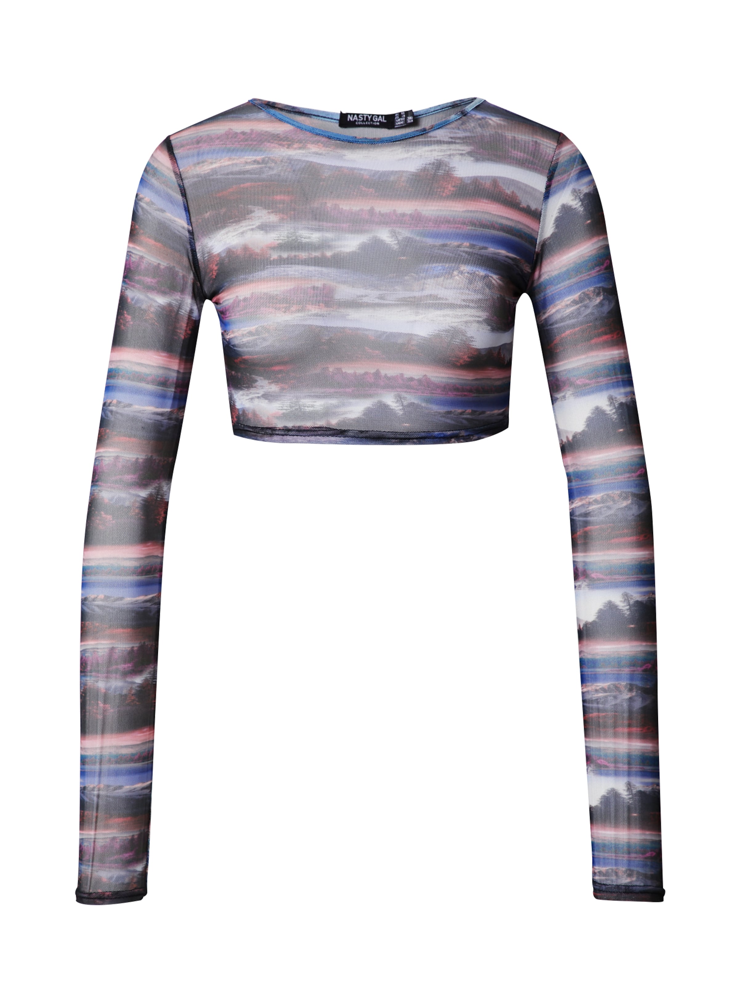 Nasty Gal Tričko - Modrá: predná strana