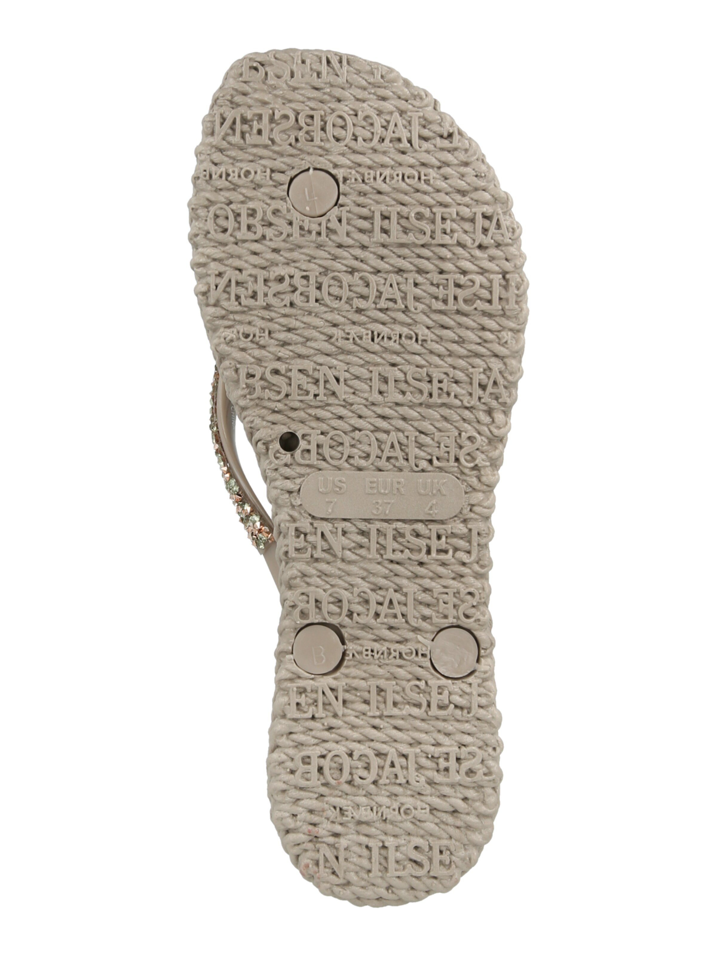 Tongs ILSE JACOBSEN en beige