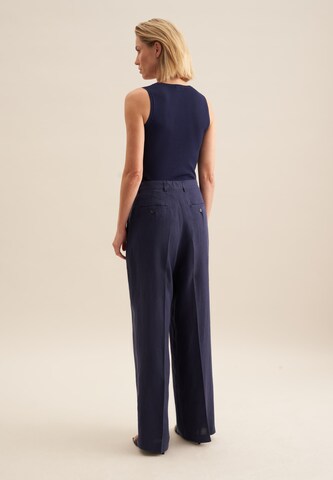 SEIDENSTICKER Regular Trousers 'Schwarze Rose' in Blue