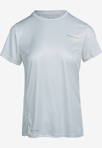 ENDURANCE - Camiseta funcional 'Milly' en blanco: frente