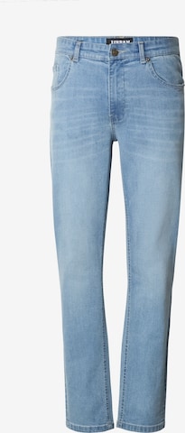 Urban Classics Regular Jeans in Blauw: voorkant